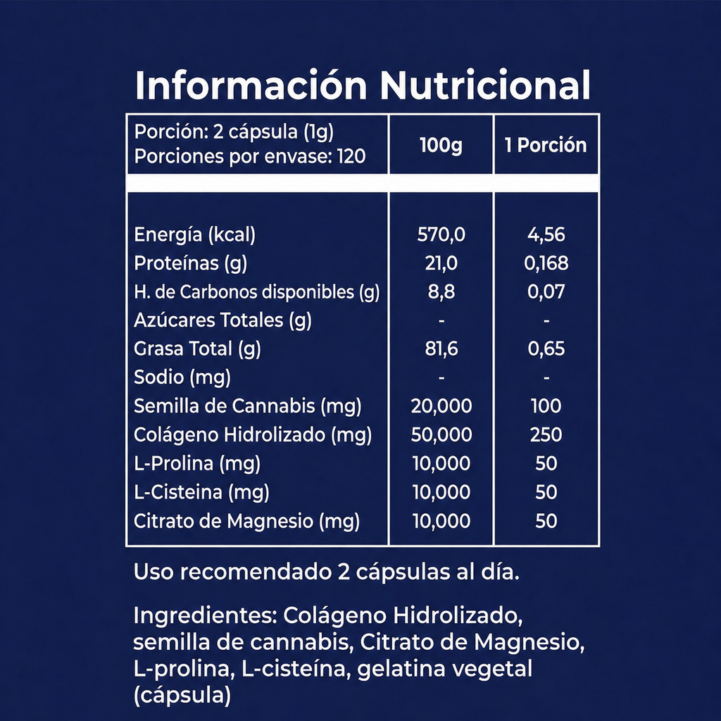 Naturflex Plus Colágeno + Magnesio + Aminoácidos 240 cápsulas