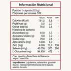 Nutriox Astaxantina + Zinc + Selenio 120 cápsulas