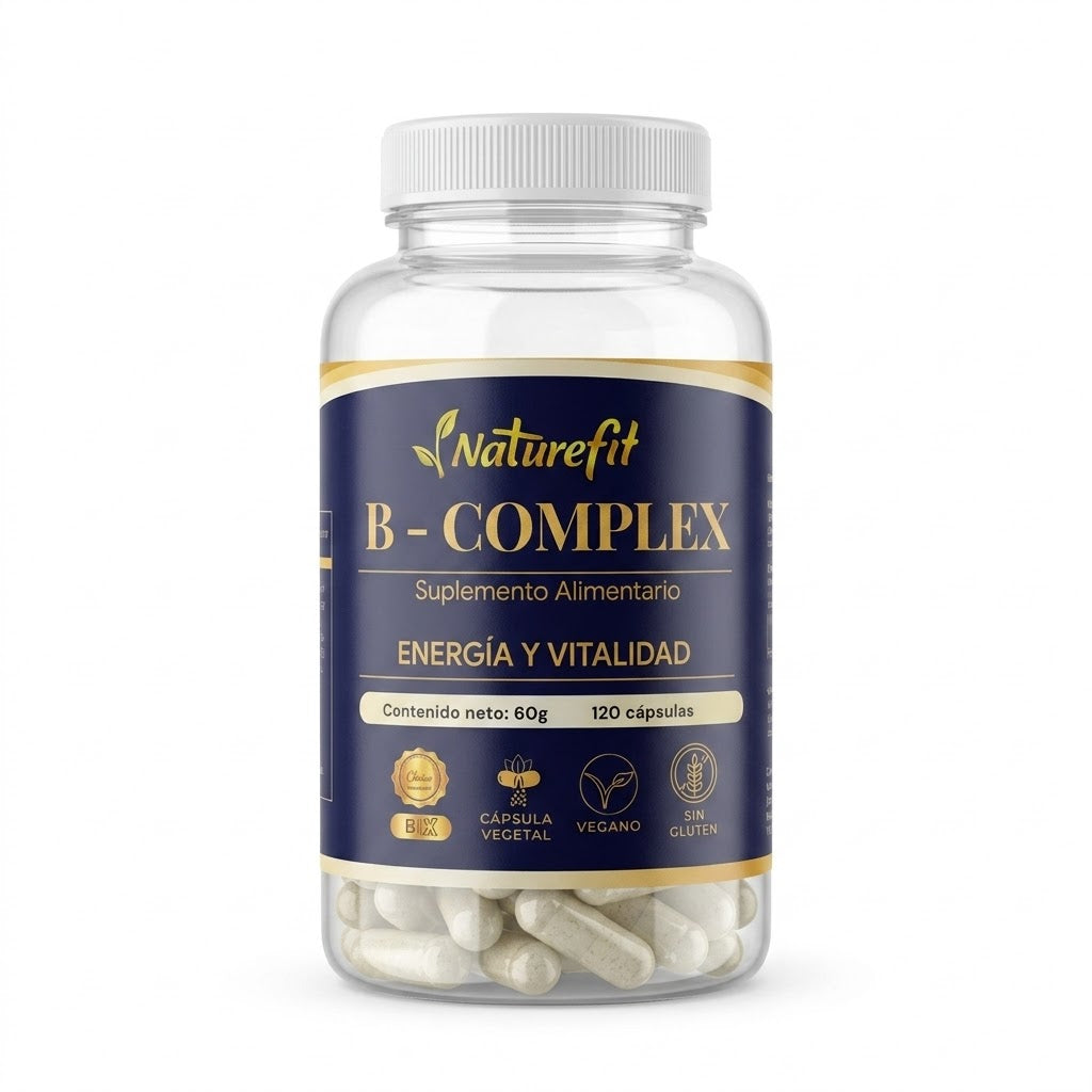 B-Complex Vitaminas del Complejo B 120 cápsulas