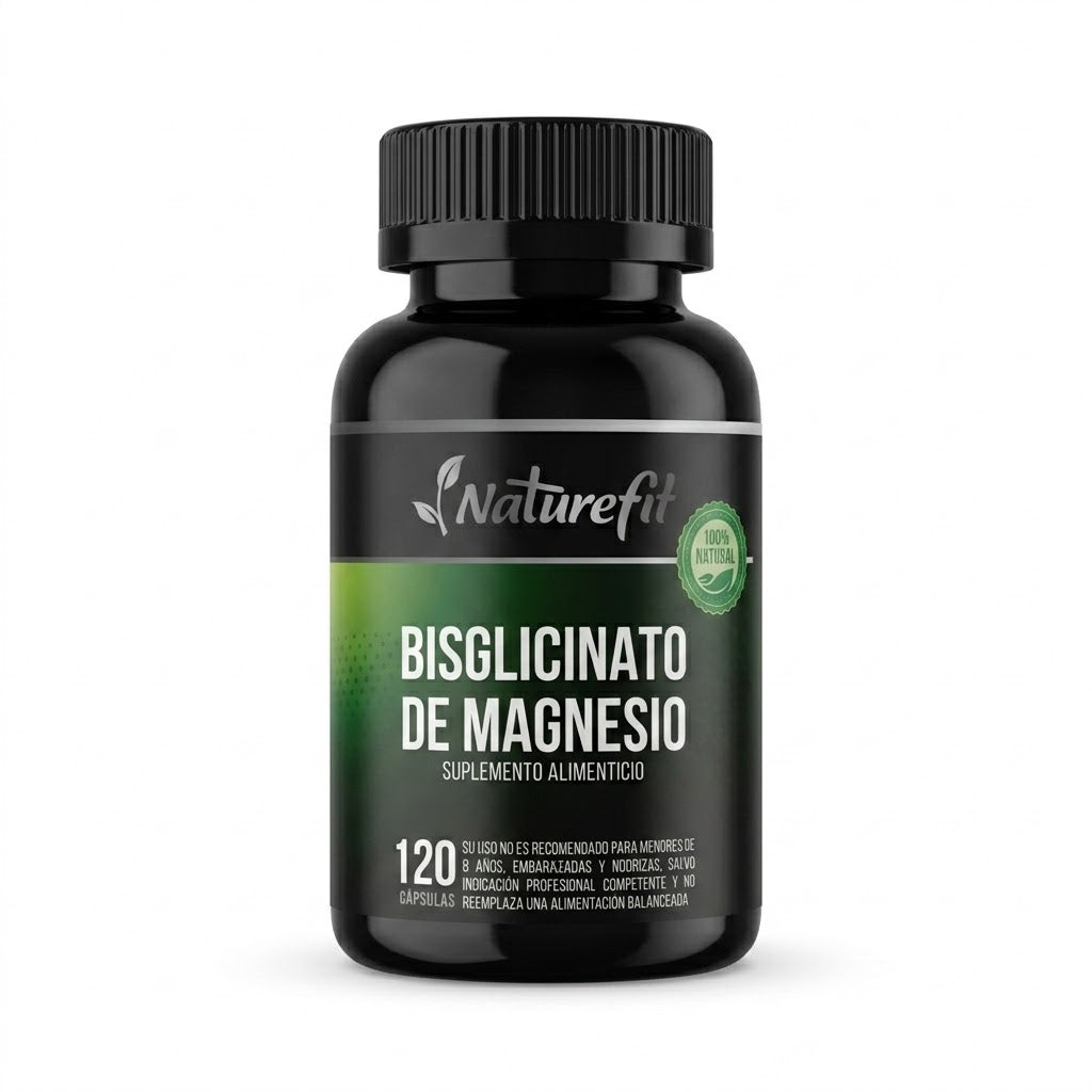 Bisglicinato de Magnesio 500 mg 120 cápsulas