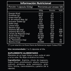 Fitomaxim New Arginina + Magnesio + Vitaminas B 120 cápsulas