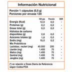 Helyconat Probióticos + Hierbas Digestivas 120 cápsulas