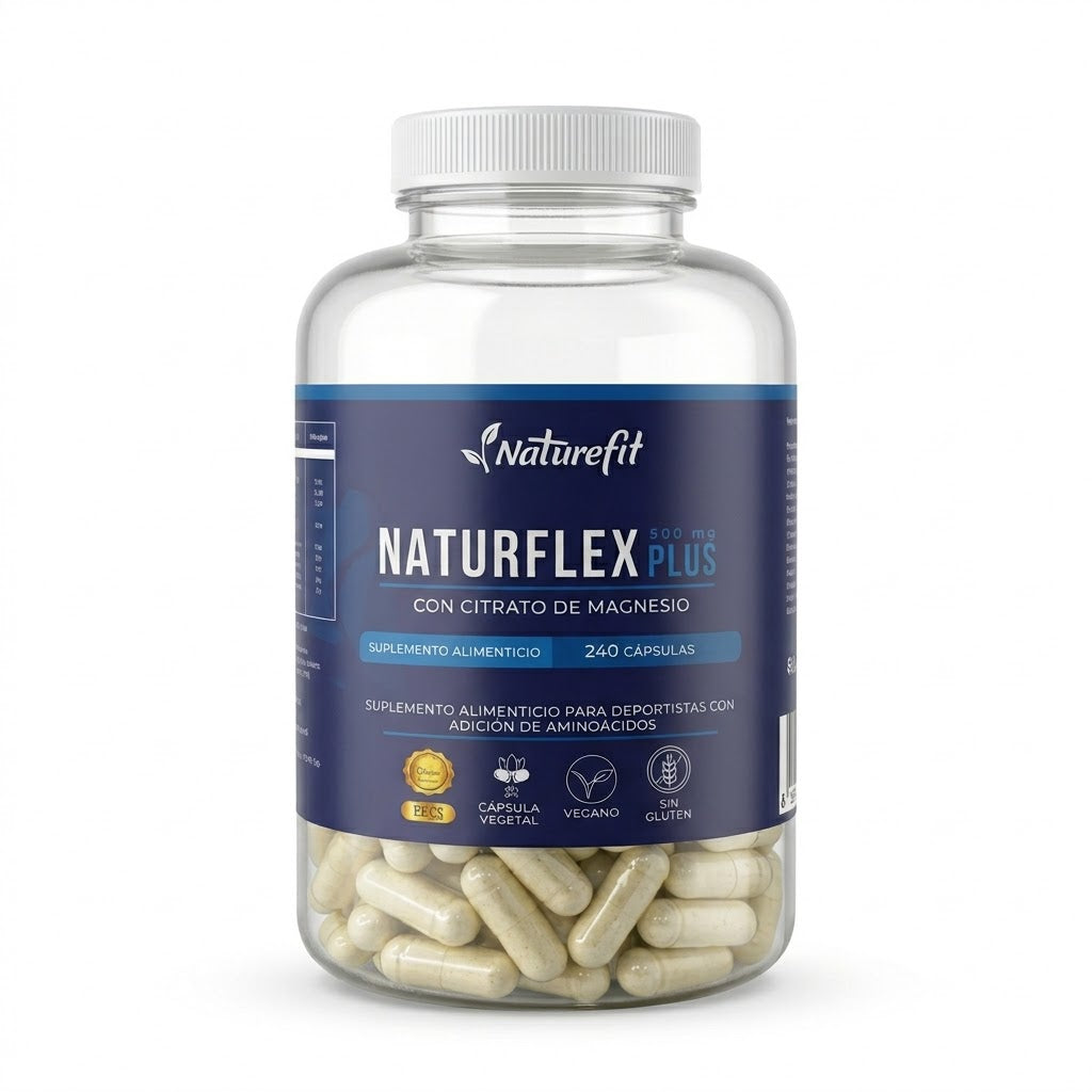 Naturflex Plus Colágeno + Magnesio + Aminoácidos 240 cápsulas