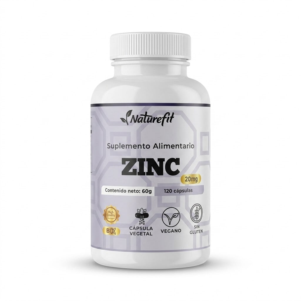 Zinc Picolinato 20 mg 120 cápsulas
